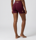 Zodi Fit Leo Edition Seamless Compression Shorts – Burgundy