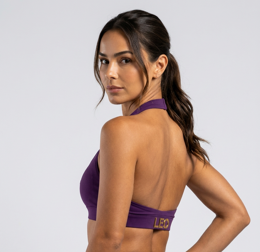 Zodi Fit Leo Edition Seamless Sports Bra – Royal Purple