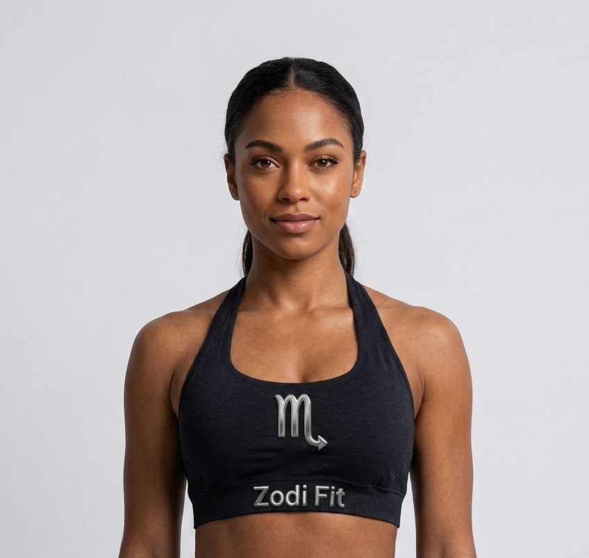 Zodi Fit Scorpio Edition Seamless Sports Bra – Scorpio Black