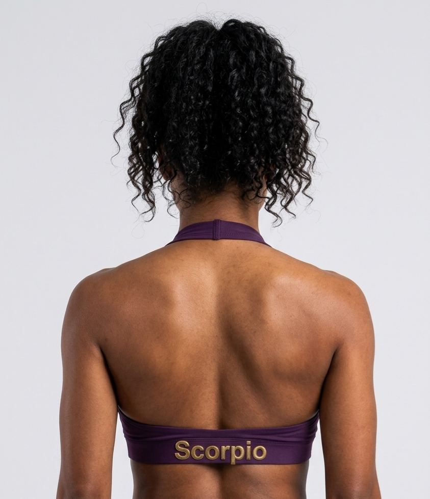 Zodi Fit Scorpio Edition Seamless Sports Bra – Scorpio Royal Purple