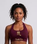 Zodi Fit Scorpio Edition Seamless Sports Bra – Scorpio Burgundy