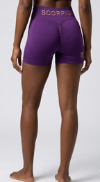 Zodi Fit Scorpio Edition Seamless Compression Shorts – Scorpio Royal Purple