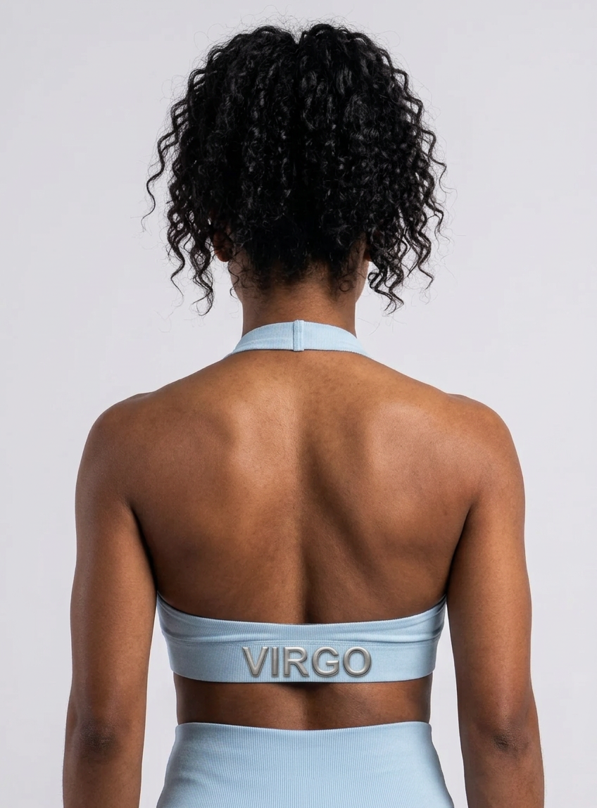 Zodi Fit Virgo Edition Seamless Sports Bra – Ice Blue