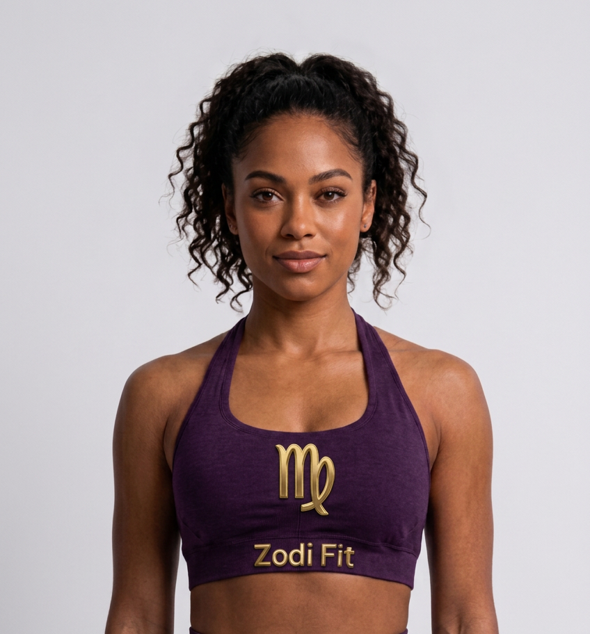 Zodi Fit Virgo Edition Seamless Sports Bra – Royal Purple