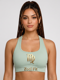 Zodi Fit Virgo Edition Seamless Sports Bra – Light Sage