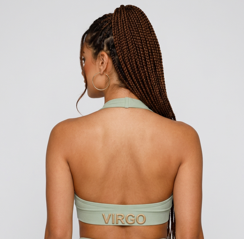 Zodi Fit Virgo Edition Seamless Sports Bra – Light Sage