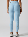 Zodi Fit Virgo Edition Seamless Compression Leggings – Ice Blue