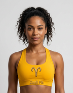 Zodi Fit Aries Edition Seamless Sports Bra – Aries Electric Yellow