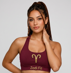 Zodi Fit Aries Edition Seamless Sports Bra – Aries Burgundy