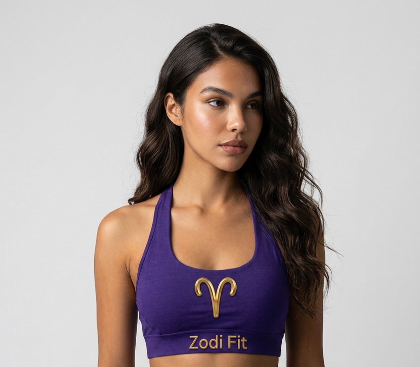 Zodi Fit Aries Edition Seamless Sports Bra – Aries Royal Purple