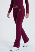 Zodi Fit Leo Edition Luxury Flare Leggings – Leo Burgundy