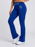 Zodi Fit Virgo Edition Luxury Flare Leggings – Virgo Light Royal Blue
