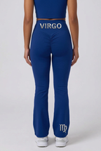 Zodi Fit Virgo Edition Luxury Flare Leggings – Virgo Light Royal Blue