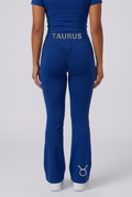Zodi Fit Taurus Edition Seamless Luxury Flare Leggings – Taurus Royal Blue