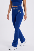 Zodi Fit Scorpio Edition Luxury Flare Leggings – Scorpio Light Royal Blue