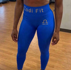 Zodi Fit Libra Collection Seamless Compression Leggings – Royal Blue