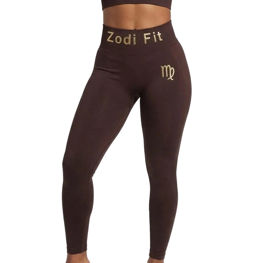 Zodi Fit Virgo Collection Seamless Compression Leggings – Cosmic Coco