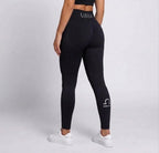 Zodi Fit Libra Collection Seamless Compression Leggings – Black Eclipse