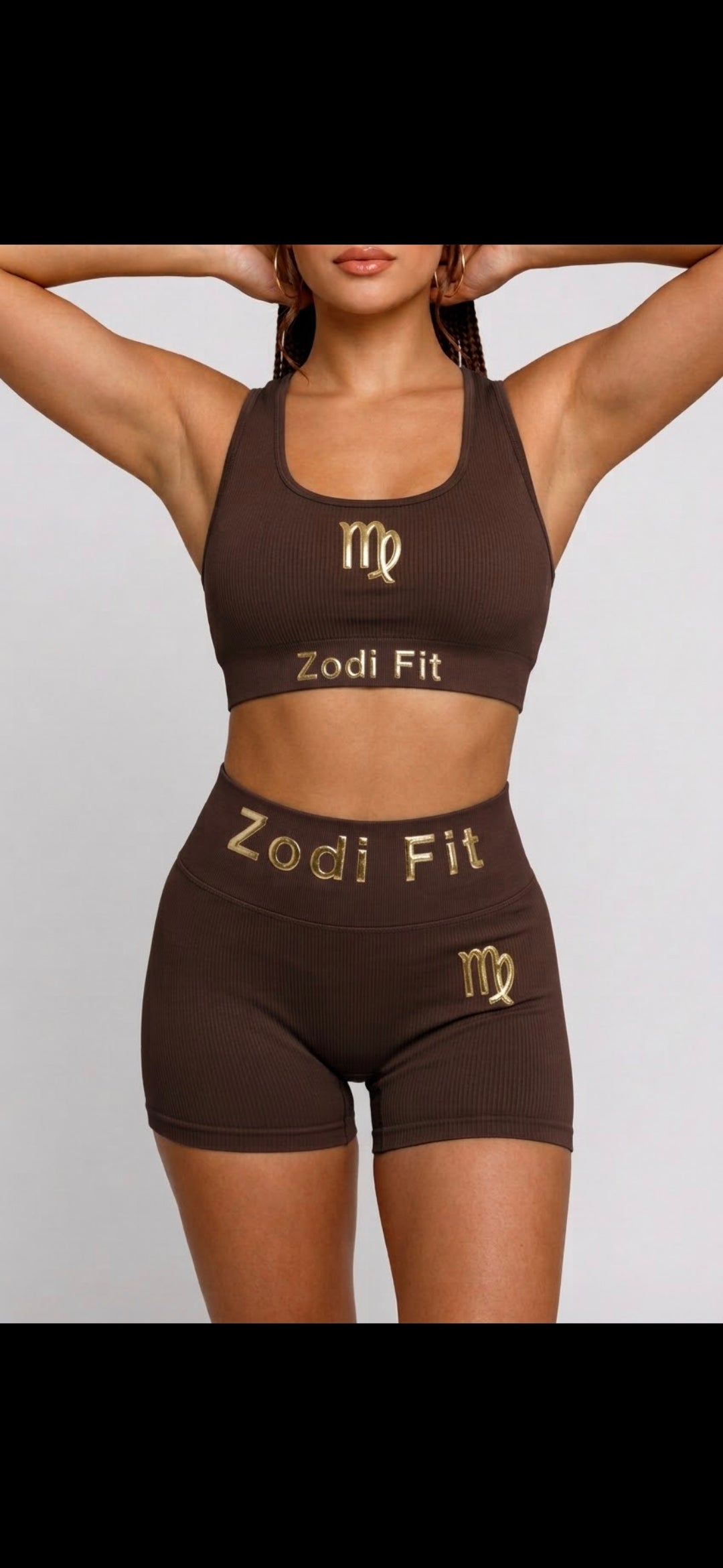 Zodi Fit Virgo Collection Seamless Compression Shorts – Cosmic Coco