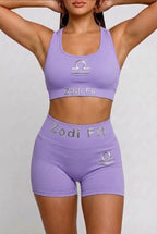 Zodi Fit Libra Collection Seamless Compression Shorts – Libra Lavender