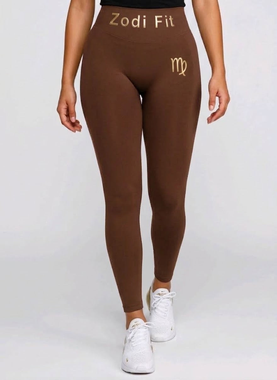 Zodi Fit Virgo Collection Seamless Compression Leggings – Cosmic Coco