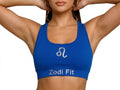 Zodi Fit Leo Collection Seamless Sports Bra – Royal Blue