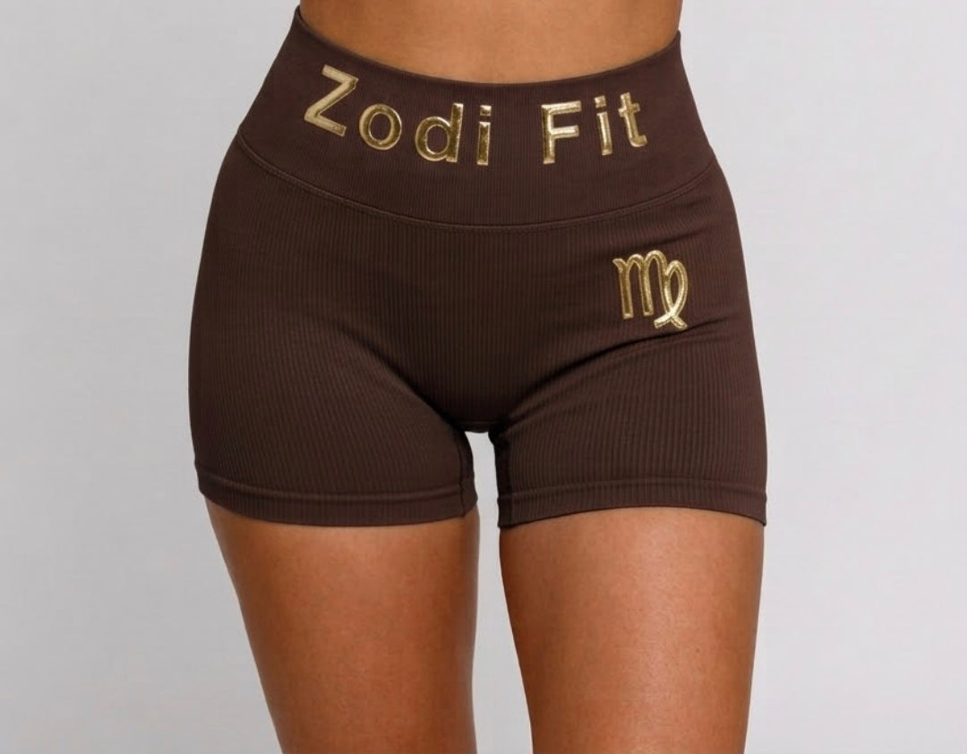 Zodi Fit Virgo Collection Seamless Compression Shorts – Cosmic Coco