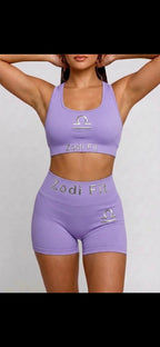 Zodi Fit Libra Collection Seamless Sports Bra – Libra Lavender