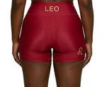 Zodi Fit Leo Collection Seamless Compression Shorts – Ruby Red