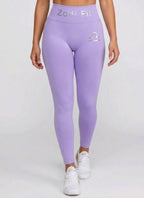 Zodi Fit Libra Collection Seamless Compression Leggings – Lavender