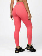 Zodi Fit Leo Collection Seamless Compression Leggings – Coral Pink