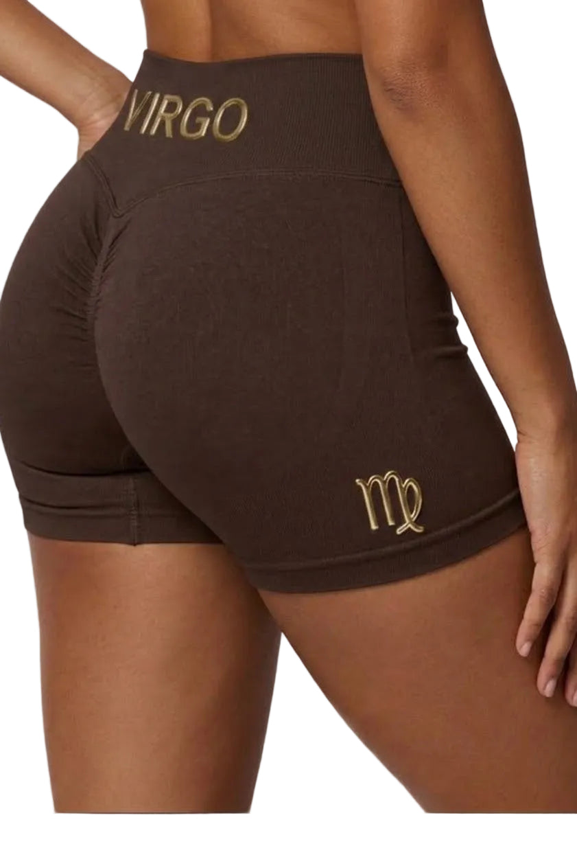 Zodi Fit Virgo Collection Seamless Compression Shorts – Cosmic Coco