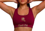 Zodi Fit Scorpio Collection Seamless Sports Bra – Ruby Red