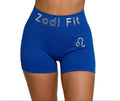 Zodi Fit Leo Collection Seamless Compression Shorts – Royal Blue