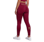 Zodi Fit Scorpio Collection Seamless Compression Leggings – Ruby Red