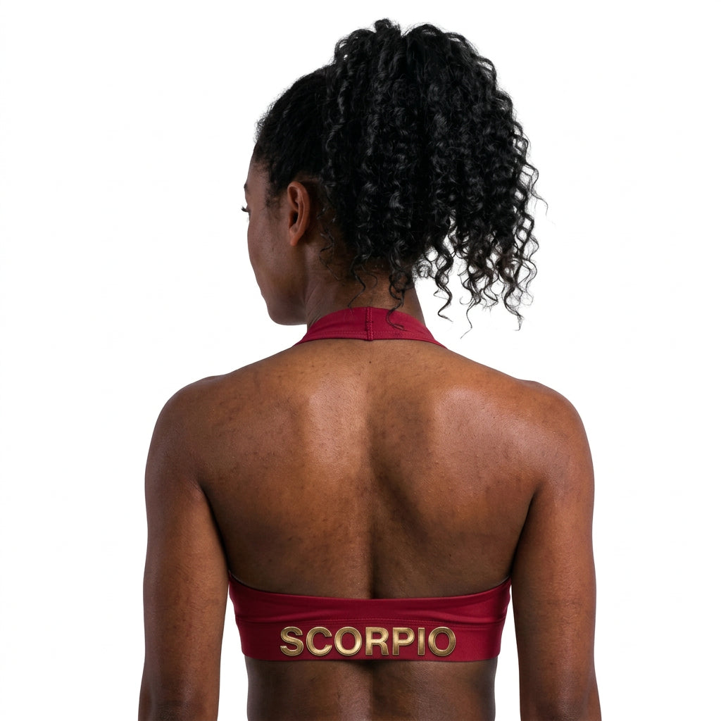 Zodi Fit Scorpio Collection Seamless Sports Bra – Ruby Red
