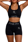 Zodi Fit Scorpio Collection Seamless Compression Shorts – Black Eclipse