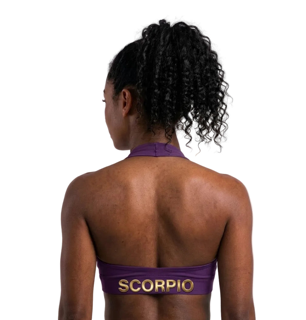 Zodi Fit Scorpio Collection Seamless Sports Bra – Royal Purple