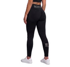 Zodi Fit Scorpio Collection Seamless Compression Leggings – Black Eclipse