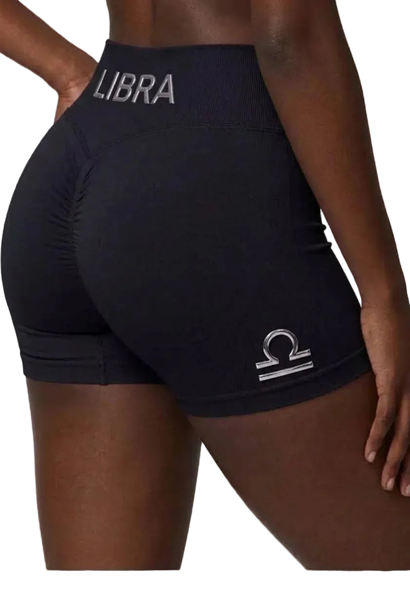 Zodi Fit Libra Collection Seamless Compression Shorts – Libra Black Eclipse