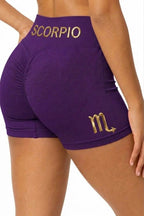 Zodi Fit Scorpio Collection Seamless Compression Shorts – Royal Purple